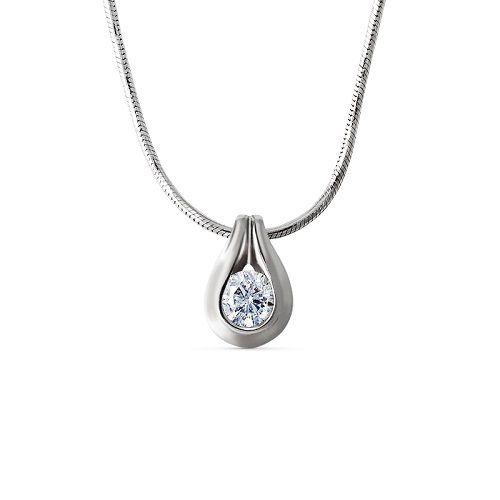 Колье Кристалл, белое золото 585 проба, вставка бриллиант (Кристалл, Беларусь) — от 4722.72 руб. в сети магазинов DIAMANTE забронировать в магазине Колье Кристалл, белое золото 585 проба, вставка бриллиант