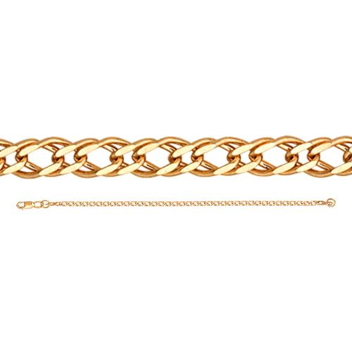 Браслет классический, красное золото 585 проба (Беларусь) — от 1108.58 руб. в сети магазинов DIAMANTE забронировать в магазине Браслет классический, красное золото 585 проба