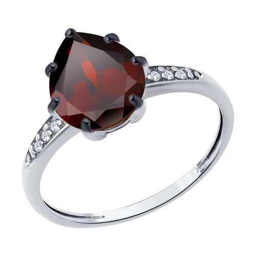 Кольцо декоративное Diamant, серебро 925 проба, вставка фианит/гранат (Diamant, Россия) — от 155.40 руб. в сети магазинов DIAMANTE забронировать в магазине Кольцо декоративное Diamant, серебро 925 проба, вставка фианит/гранат