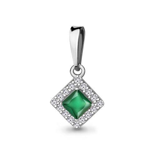 Подвеска декоративная Aquamarine, серебро 925 проба, вставка фианит (Aquamarine, Россия) — от 78.34 руб. в сети магазинов DIAMANTE забронировать в магазине Подвеска декоративная Aquamarine, серебро 925 проба, вставка фианит (Aquamarine, Россия)