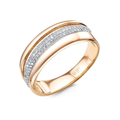 Кольцо декоративное RoseGrace, красное золото 585 проба, вставка бриллиант (RoseGrace, Россия) — от 2986.04 руб. в сети магазинов DIAMANTE забронировать в магазине Кольцо декоративное RoseGrace, красное золото 585 проба, вставка бриллиант (RoseGrace, Россия)
