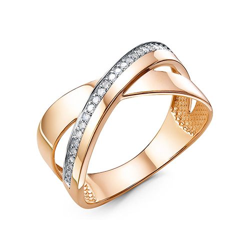 Кольцо декоративное RoseGrace, красное золото 585 проба, вставка бриллиант (RoseGrace, Россия) — от 1822.55 руб. в сети магазинов DIAMANTE забронировать в магазине Кольцо декоративное RoseGrace, красное золото 585 проба, вставка бриллиант (RoseGrace, Россия)