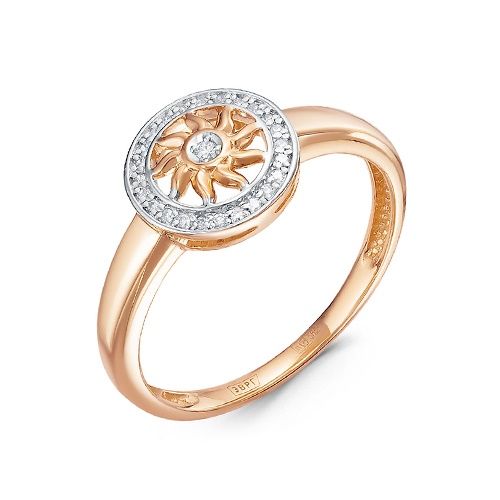 Кольцо декоративное RoseGrace, красное золото 585 проба, вставка бриллиант (RoseGrace, Россия) — от 1878.88 руб. в сети магазинов DIAMANTE забронировать в магазине Кольцо декоративное RoseGrace, красное золото 585 проба, вставка бриллиант (RoseGrace, Россия)