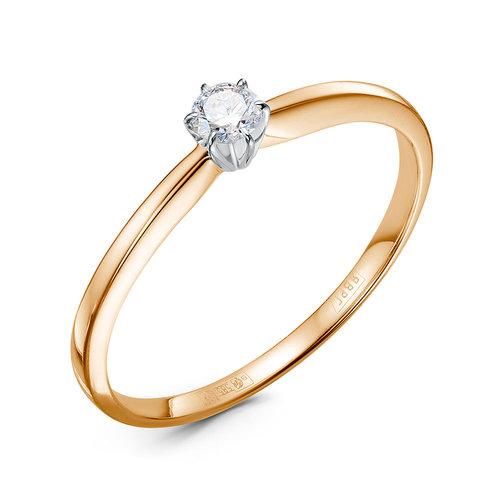 Кольцо помолвочное RoseGrace, красное золото 585 проба (RoseGrace, Россия) — от 3303.56 руб. в сети магазинов DIAMANTE забронировать в магазине Кольцо помолвочное RoseGrace, красное золото 585 проба