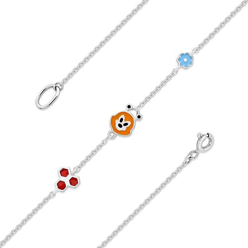 Браслет декоративный Efremov, серебро 925 проба, вставка эмаль (Efremov, Россия) — от 81.54 руб. в сети магазинов DIAMANTE забронировать в магазине Браслет декоративный Efremov, серебро 925 проба, вставка эмаль