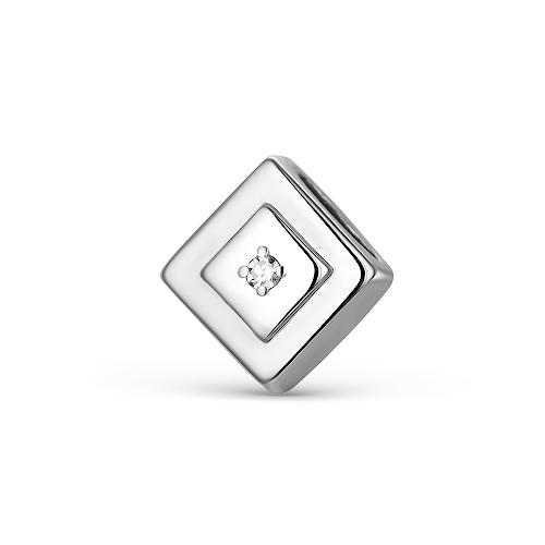 Подвеска шарм LUCKY DIAMOND, белое золото 585 проба, вставка бриллиант (LUCKY DIAMOND, Россия) — от 1324.79 руб. в сети магазинов DIAMANTE забронировать в магазине Подвеска шарм LUCKY DIAMOND, белое золото 585 проба, вставка бриллиант (LUCKY DIAMOND, Россия)