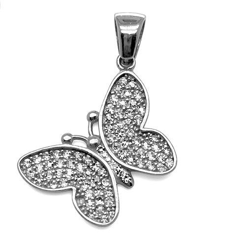 Подвеска декоративная, серебро 925 проба, вставка фианит (Турция) — от 79.86 руб. в сети магазинов DIAMANTE забронировать в магазине Подвеска декоративная, серебро 925 проба, вставка фианит (Турция)