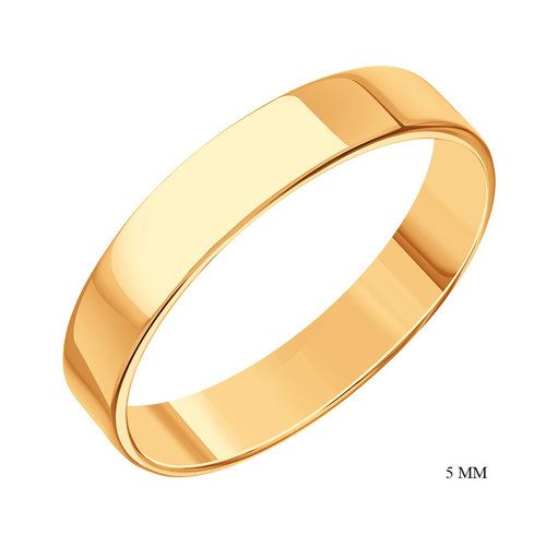 Кольцо обручальное 7 Карат, красное золото 585 проба (7 Карат, Беларусь) — от 1297.67 руб. в сети магазинов DIAMANTE забронировать в магазине Кольцо обручальное 7 Карат, красное золото 585 проба (7 Карат, Беларусь)