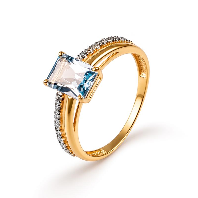 Кольцо декоративное GRANAT JEWELRY, красное золото 585 проба, вставка фианит (GRANAT JEWELRY, Россия) — от 1540.07 руб. в сети магазинов DIAMANTE забронировать в магазине Кольцо декоративное GRANAT JEWELRY, красное золото 585 проба, вставка фианит (GRANAT JEWELRY, Россия)