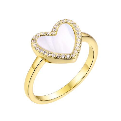 Кольцо декоративное Fresh Jewelry, желтое серебро 925 проба, вставка перламутр (Fresh Jewelry, Россия) — от 143.64 руб. в сети магазинов DIAMANTE забронировать в магазине Кольцо декоративное Fresh Jewelry, желтое серебро 925 проба, вставка перламутр (Fresh Jewelry, Россия)