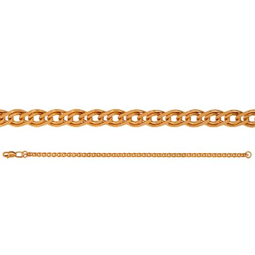 Браслет классический, красное золото 585 проба (Беларусь) — от 1527.12 руб. в сети магазинов DIAMANTE забронировать в магазине Браслет классический, красное золото 585 проба