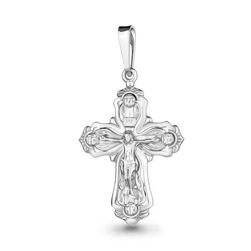 Подвеска крестик Aquamarine, серебро 925 проба (Aquamarine, Россия) — от 42.16 руб. в сети магазинов DIAMANTE забронировать в магазине Подвеска крестик Aquamarine, серебро 925 проба (Aquamarine, Россия)