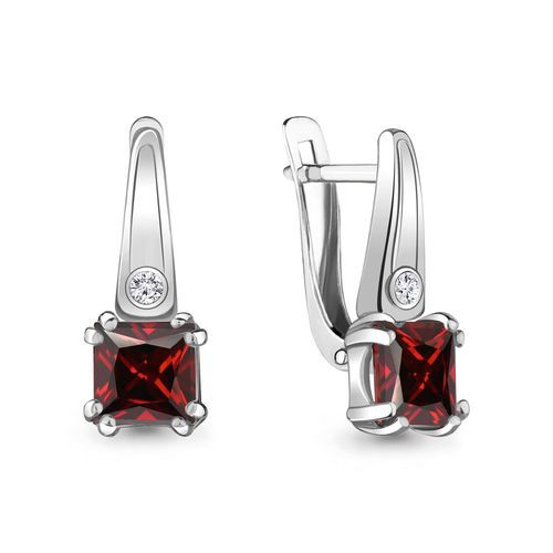 Серьги с английским замком Aquamarine, серебро 925 проба, вставка фианит (Aquamarine, Россия) — от 240.71 руб. в сети магазинов DIAMANTE забронировать в магазине Серьги с английским замком Aquamarine, серебро 925 проба, вставка фианит (Aquamarine, Россия)