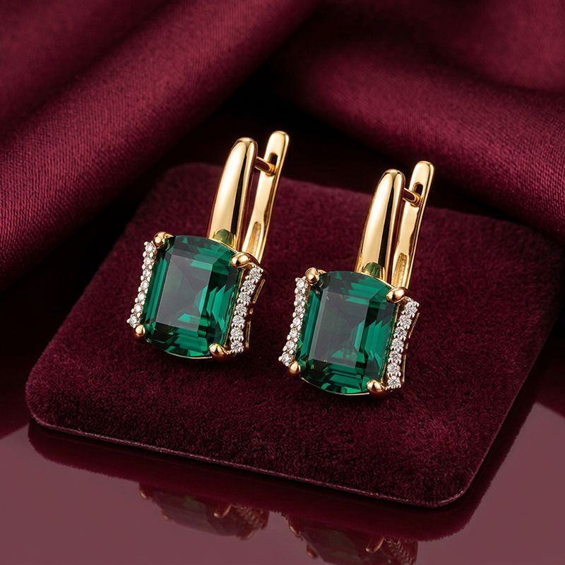 Серьги с английским замком GRANAT JEWELRY, красное золото 585 проба, вставка турмалин (GRANAT JEWELRY, Россия) — от 2979.20 руб. в сети магазинов DIAMANTE забронировать в магазине Серьги с английским замком GRANAT JEWELRY, красное золото 585 проба, вставка турмалин (GRANAT JEWELRY, Россия)