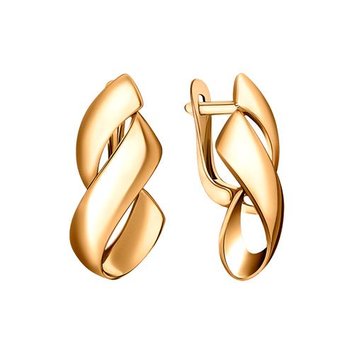 Серьги с английским замком SANIS, красное золото 585 проба (SANIS, Россия) — от 1747.21 руб. в сети магазинов DIAMANTE забронировать в магазине Серьги с английским замком SANIS, красное золото 585 проба