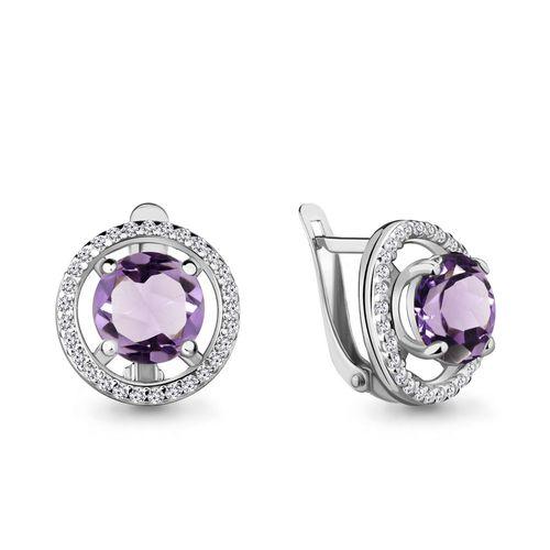 Серьги с английским замком Aquamarine, серебро 925 проба, вставка фианит (Aquamarine, Россия) — от 229.69 руб. в сети магазинов DIAMANTE забронировать в магазине Серьги с английским замком Aquamarine, серебро 925 проба, вставка фианит (Aquamarine, Россия)