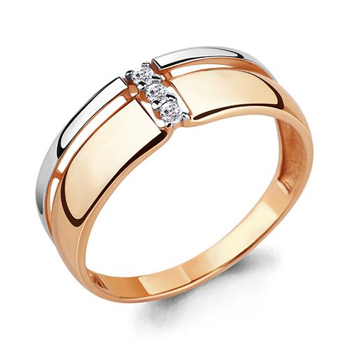Кольцо декоративное Aquamarine, красное золото 585 проба, вставка фианит (Aquamarine, Россия) — от 780.30 руб. в сети магазинов DIAMANTE забронировать в магазине Кольцо декоративное Aquamarine, красное золото 585 проба, вставка фианит (Aquamarine, Россия)