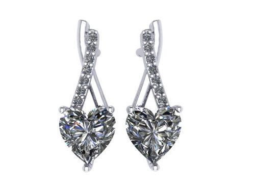 Серьги с английским замком BUBLIK JEWELRY, серебро 925 проба, вставка фианит (BUBLIK JEWELRY, Россия) — от 131.76 руб. в сети магазинов DIAMANTE забронировать в магазине Серьги с английским замком BUBLIK JEWELRY, серебро 925 проба, вставка фианит (BUBLIK JEWELRY, Россия)