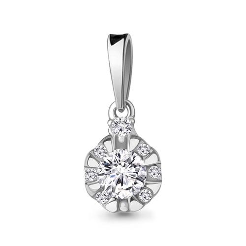 Подвеска декоративная Aquamarine, серебро 925 проба, вставка фианит (Aquamarine, Россия) — от 71.53 руб. в сети магазинов DIAMANTE забронировать в магазине Подвеска декоративная Aquamarine, серебро 925 проба, вставка фианит (Aquamarine, Россия)