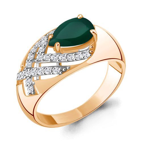 Кольцо декоративное Aquamarine, красное золото 585 проба, вставка агат (Aquamarine, Россия) — от 3256.05 руб. в сети магазинов DIAMANTE забронировать в магазине Кольцо декоративное Aquamarine, красное золото 585 проба, вставка агат (Aquamarine, Россия)