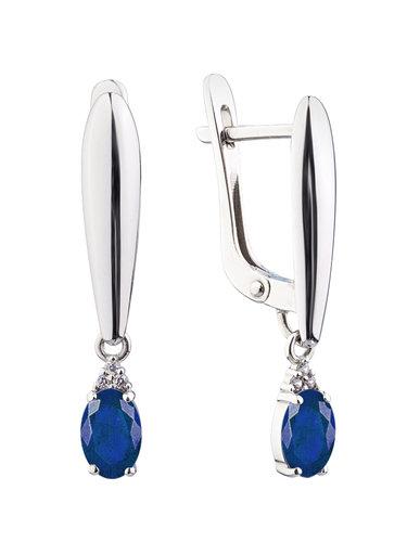 Серьги длинные СБ Золото, серебро 925 проба (СБ Золото, Россия) — от 396.10 руб. в сети магазинов DIAMANTE забронировать в магазине Серьги длинные СБ Золото, серебро 925 проба (СБ Золото, Россия)