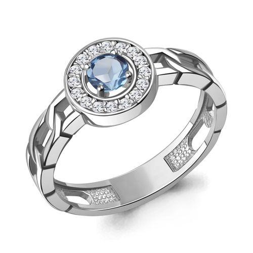 Кольцо декоративное Aquamarine, серебро 925 проба, вставка фианит (Aquamarine, Россия) — от 152.35 руб. в сети магазинов DIAMANTE забронировать в магазине Кольцо декоративное Aquamarine, серебро 925 проба, вставка фианит (Aquamarine, Россия)