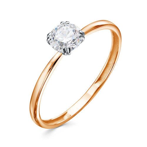 Кольцо помолвочное BUBLIK JEWELRY, красное золото 585 проба, вставка бриллиант (BUBLIK JEWELRY, Россия) — от 2634.88 руб. в сети магазинов DIAMANTE забронировать в магазине Кольцо помолвочное BUBLIK JEWELRY, красное золото 585 проба, вставка бриллиант (BUBLIK JEWELRY, Россия)