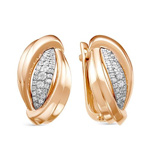 Серьги с английским замком Diamond Union, красное золото 585 проба, вставка бриллиант (Diamond Union, Россия) — от 2416.69 руб. в сети магазинов DIAMANTE забронировать в магазине Серьги с английским замком Diamond Union, красное золото 585 проба, вставка бриллиант (Diamond Union, Россия)
