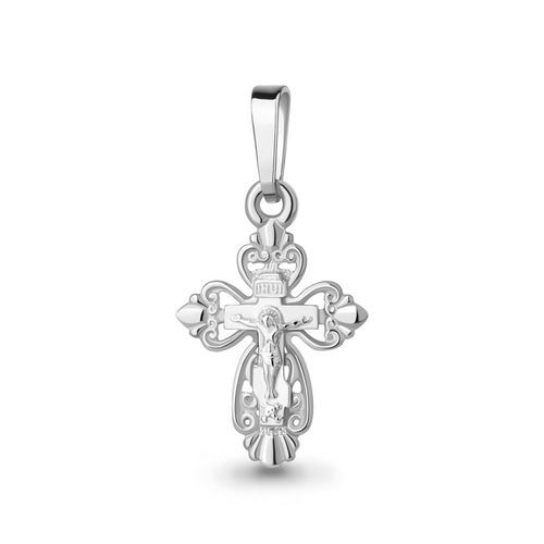 Подвеска крестик Aquamarine, серебро 925 проба (Aquamarine, Россия) — от 68.99 руб. в сети магазинов DIAMANTE забронировать в магазине Подвеска крестик Aquamarine, серебро 925 проба (Aquamarine, Россия)