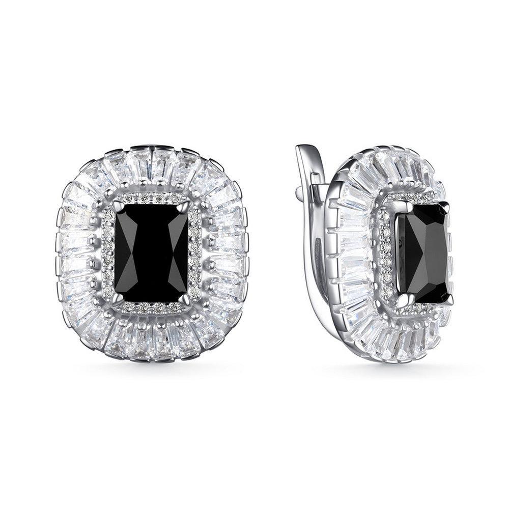 Серьги с английским замком, серебро 925 проба, вставка шпинель (Россия) — от 553.13 руб. в сети магазинов DIAMANTE забронировать в магазине Серьги с английским замком, серебро 925 проба, вставка шпинель (Россия)