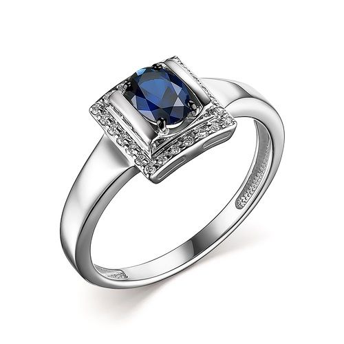 Кольцо декоративное Bellissima, белое золото 585 проба, вставка бриллиант/сапфир (Bellissima, Россия) — от 2410.67 руб. в сети магазинов DIAMANTE забронировать в магазине Кольцо декоративное Bellissima, белое золото 585 проба, вставка бриллиант/сапфир (Bellissima, Россия)