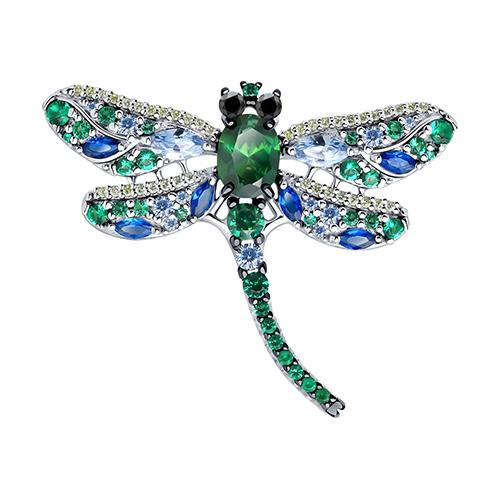 Брошь SOKOLOV, серебро 925 проба (SOKOLOV, Россия) — от 240.43 руб. в сети магазинов DIAMANTE забронировать в магазине Брошь SOKOLOV, серебро 925 проба (SOKOLOV, Россия)