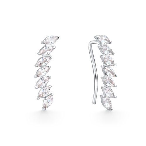 Серьги клаймберы BUBLIK JEWELRY, серебро 925 проба, вставка фианит (BUBLIK JEWELRY, Россия) — от 67.68 руб. в сети магазинов DIAMANTE забронировать в магазине Серьги клаймберы BUBLIK JEWELRY, серебро 925 проба, вставка фианит (BUBLIK JEWELRY, Россия)