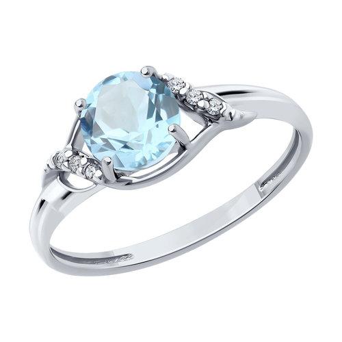 Кольцо декоративное Diamant, серебро 925 проба, вставка фианит/топаз (Diamant, Россия) — от 130.21 руб. в сети магазинов DIAMANTE забронировать в магазине Кольцо декоративное Diamant, серебро 925 проба, вставка фианит/топаз