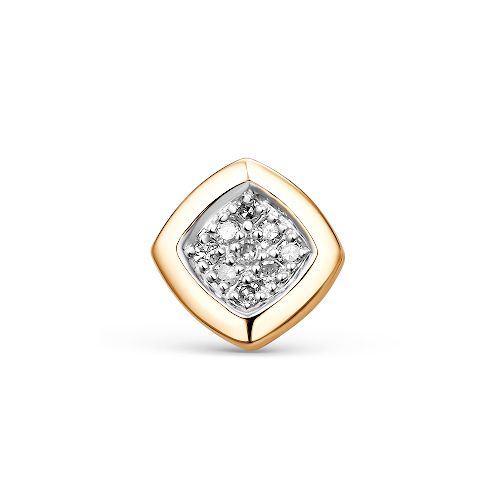 Подвеска шарм LUCKY DIAMOND, красное золото 585 проба, вставка бриллиант (LUCKY DIAMOND, Россия) — от 2248.51 руб. в сети магазинов DIAMANTE забронировать в магазине Подвеска шарм LUCKY DIAMOND, красное золото 585 проба, вставка бриллиант (LUCKY DIAMOND, Россия)