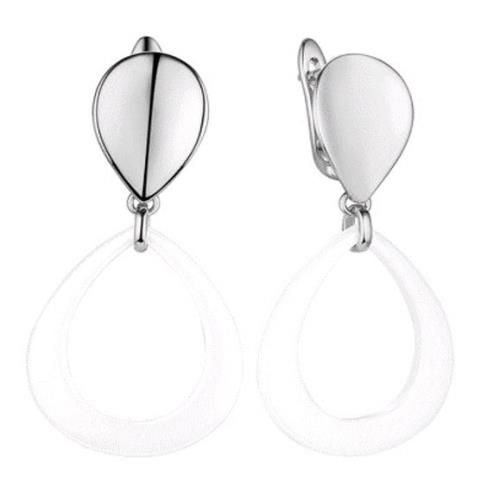 Серьги длинные Fresh Jewelry, серебро 925 проба, вставка керамика (Fresh Jewelry, Россия) — от 272.20 руб. в сети магазинов DIAMANTE забронировать в магазине Серьги длинные Fresh Jewelry, серебро 925 проба, вставка керамика (Fresh Jewelry, Россия)