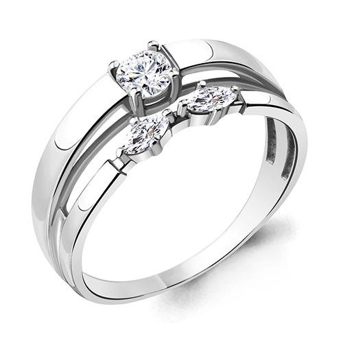 Кольцо декоративное Aquamarine, серебро 925 проба, вставка фианит (Aquamarine, Россия) — от 103.74 руб. в сети магазинов DIAMANTE забронировать в магазине Кольцо декоративное Aquamarine, серебро 925 проба, вставка фианит (Aquamarine, Россия)