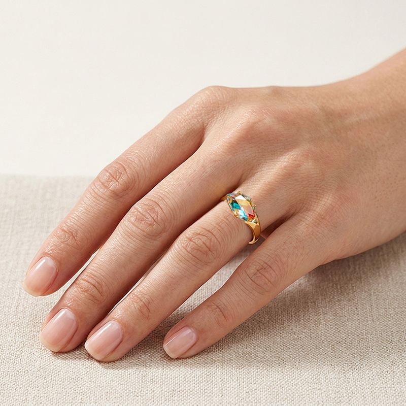 Кольцо декоративное GRANAT JEWELRY, красное золото 585 проба, вставка кварц (GRANAT JEWELRY, Россия) — от 1090.14 руб. в сети магазинов DIAMANTE забронировать в магазине Кольцо декоративное GRANAT JEWELRY, красное золото 585 проба, вставка кварц (GRANAT JEWELRY, Россия)