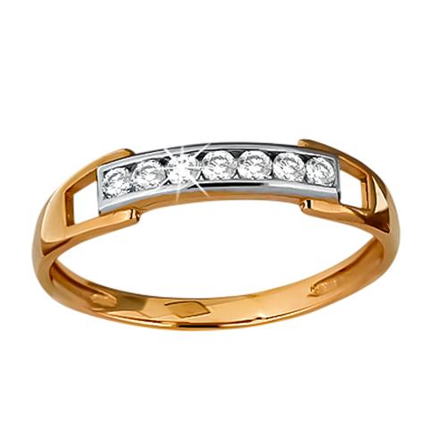 Кольцо дорожка 7 Карат, красное золото 585 проба, вставка фианит (7 Карат, Беларусь) — от 795.60 руб. в сети магазинов DIAMANTE забронировать в магазине Кольцо дорожка 7 Карат, красное золото 585 проба, вставка фианит (7 Карат, Беларусь)