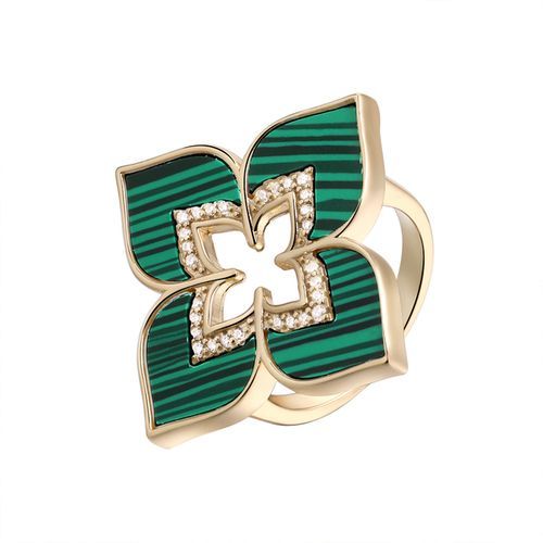 Кольцо декоративное Fresh Jewelry, желтое серебро 925 проба, вставка малахит (Fresh Jewelry, Россия) — от 336.28 руб. в сети магазинов DIAMANTE забронировать в магазине Кольцо декоративное Fresh Jewelry, желтое серебро 925 проба, вставка малахит (Fresh Jewelry, Россия)