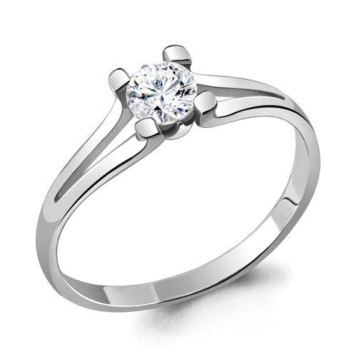 Кольцо помолвочное Aquamarine, серебро 925 проба, вставка фианит (Aquamarine, Россия) — от 70.42 руб. в сети магазинов DIAMANTE забронировать в магазине Кольцо помолвочное Aquamarine, серебро 925 проба, вставка фианит (Aquamarine, Россия)