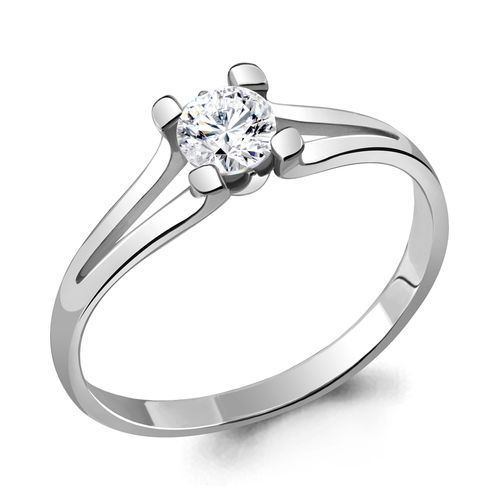 Кольцо помолвочное Aquamarine, серебро 925 проба, вставка фианит (Aquamarine, Россия) — от 29.34 руб. в сети магазинов DIAMANTE забронировать в магазине Кольцо помолвочное Aquamarine, серебро 925 проба, вставка фианит (Aquamarine, Россия)