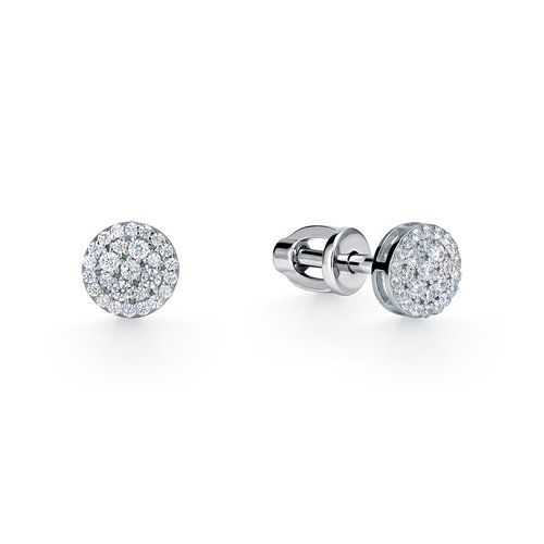 Серьги пусеты BUBLIK JEWELRY, белое серебро 925 проба, вставка фианит (BUBLIK JEWELRY, Россия) — от 103.68 руб. в сети магазинов DIAMANTE забронировать в магазине Серьги пусеты BUBLIK JEWELRY, белое серебро 925 проба, вставка фианит (BUBLIK JEWELRY, Россия)
