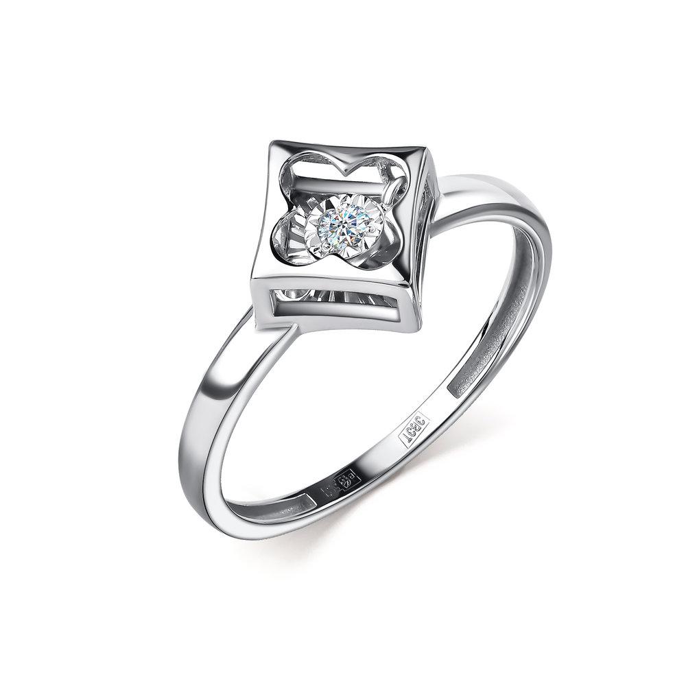 Кольцо декоративное Grigoriev, белое золото 585 проба, вставка бриллиант (Grigoriev, Россия) — от 2052.86 руб. в сети магазинов DIAMANTE забронировать в магазине Кольцо декоративное Grigoriev, белое золото 585 проба, вставка бриллиант