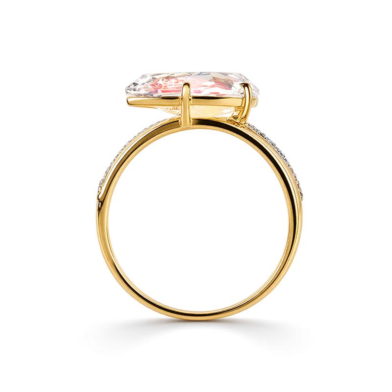 Кольцо декоративное GRANAT JEWELRY, красное золото 585 проба, вставка фианит (GRANAT JEWELRY, Россия) — от 1557.58 руб. в сети магазинов DIAMANTE забронировать в магазине Кольцо декоративное GRANAT JEWELRY, красное золото 585 проба, вставка фианит (GRANAT JEWELRY, Россия)
