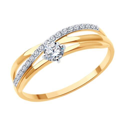 Кольцо декоративное Diamant, красное золото 585 проба, вставка фианит (Diamant, Россия) — от 830.28 руб. в сети магазинов DIAMANTE забронировать в магазине Кольцо декоративное Diamant, красное золото 585 проба, вставка фианит (Diamant, Россия)