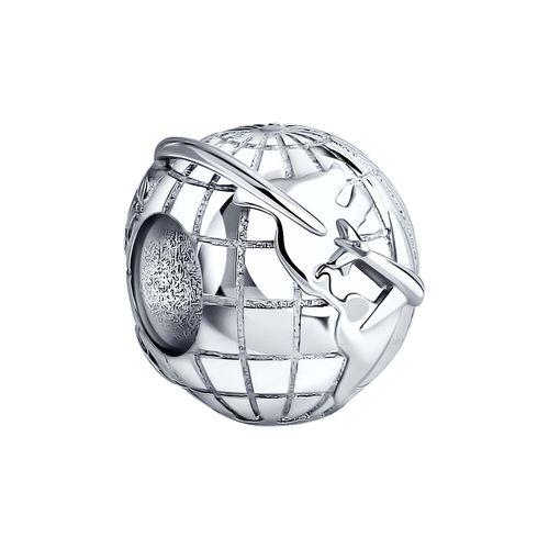 Подвеска шарм SOKOLOV, серебро 925 проба (SOKOLOV, Россия) — от 204.72 руб. в сети магазинов DIAMANTE забронировать в магазине Подвеска шарм SOKOLOV, серебро 925 проба (SOKOLOV, Россия)