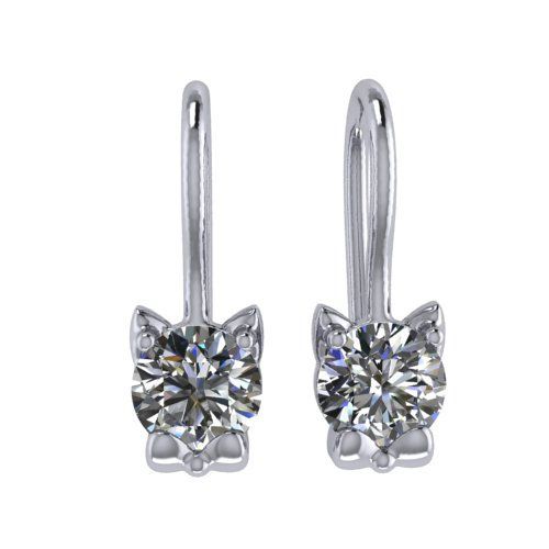 Серьги детские BUBLIK JEWELRY, серебро 925 проба, вставка фианит (BUBLIK JEWELRY, Россия) — от 72.00 руб. в сети магазинов DIAMANTE забронировать в магазине Серьги детские BUBLIK JEWELRY, серебро 925 проба, вставка фианит (BUBLIK JEWELRY, Россия)