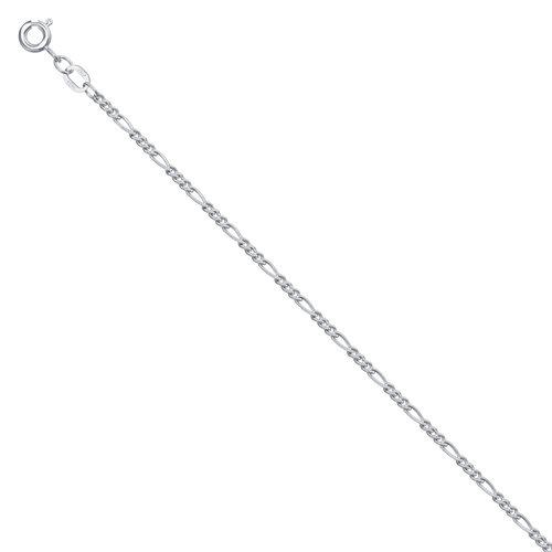 Цепь с плетением "Фигаро" Красцветмет, серебро 925 проба (Красцветмет, Россия) — от 91.81 руб. в сети магазинов DIAMANTE забронировать в магазине Цепь с плетением "Фигаро" Красцветмет, серебро 925 проба