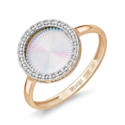 Кольцо декоративное, красное золото 585 проба, вставка бриллиант (Россия) — от 3288.80 руб. в сети магазинов DIAMANTE забронировать в магазине Кольцо декоративное, красное золото 585 проба, вставка бриллиант